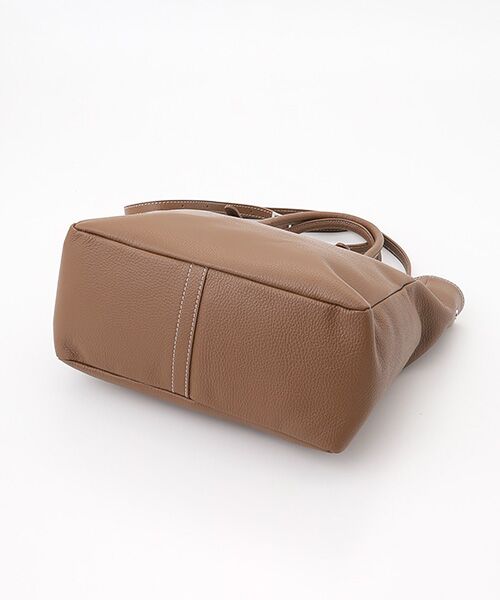 Mademoiselle NON NON / マドモアゼルノンノン トートバッグ | ＜MARCO BIANCHINI＞マルコ ビアンキーニ レザートートバッグ（ショルダーストラップ付き） | 詳細4