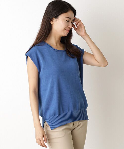 Mademoiselle NON NON / マドモアゼルノンノン ベスト | ＜MUSETTI＞ムゼッティー ニットベスト | 詳細5