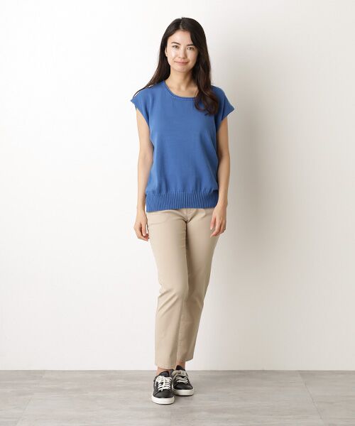 Mademoiselle NON NON / マドモアゼルノンノン ベスト | ＜MUSETTI＞ムゼッティー ニットベスト | 詳細9