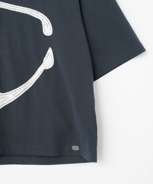 Mademoiselle NON NON / マドモアゼルノンノン Tシャツ | ＜MAT DE MISAINE＞マ ドゥ ミゼーヌ  マリンTシャツ | 詳細3