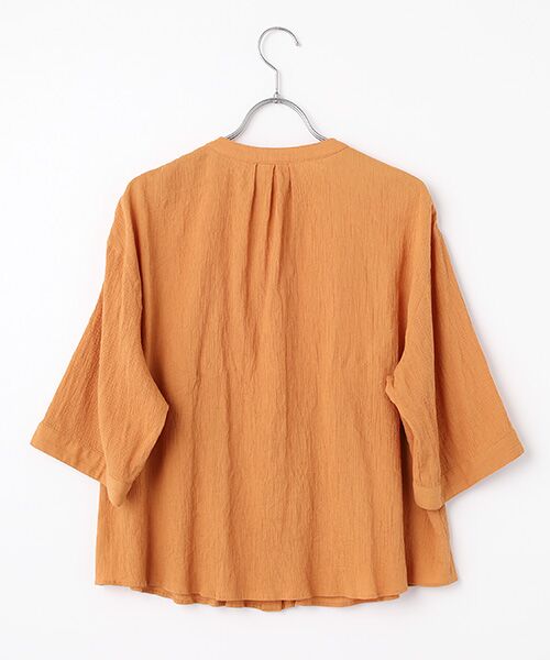 Mademoiselle NON NON / マドモアゼルノンノン シャツ・ブラウス | コットンクレープキャッチワッシャー オーバーブラウス | 詳細2