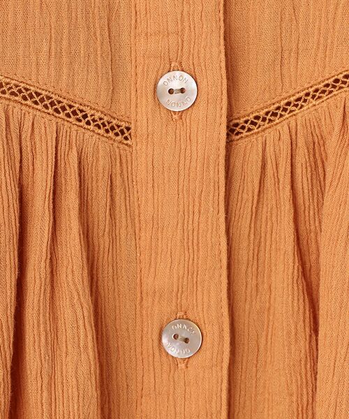 Mademoiselle NON NON / マドモアゼルノンノン シャツ・ブラウス | コットンクレープキャッチワッシャー オーバーブラウス | 詳細6