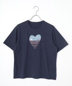 【タグ付き新品】　マドモアゼルノンノン　今季Tシャツ マドモアゼルノンノンMademoiselle NON NON チェック切替Tシャツ