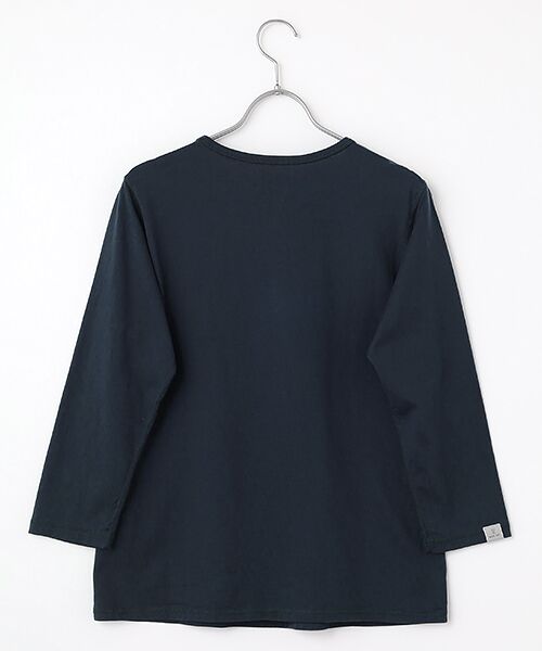 Mademoiselle NON NON / マドモアゼルノンノン Tシャツ | オーガニック天竺 花束刺繍Tシャツ | 詳細2