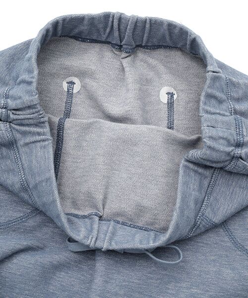 Mademoiselle NON NON / マドモアゼルノンノン ミニ・ひざ丈スカート | デニムライクストレッチカルゼ セミタイトスカート | 詳細5