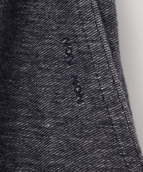 Mademoiselle NON NON / マドモアゼルノンノン ミニ・ひざ丈スカート | デニムライクストレッチカルゼ セミタイトスカート | 詳細8