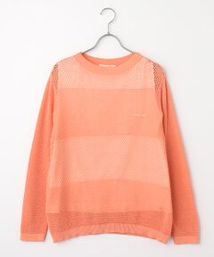 Mademoiselle NON NON / マドモアゼルノンノン その他トップス | エシカルコットンメッシュ プルオーバー＆タンクトップ[アンサンブル]