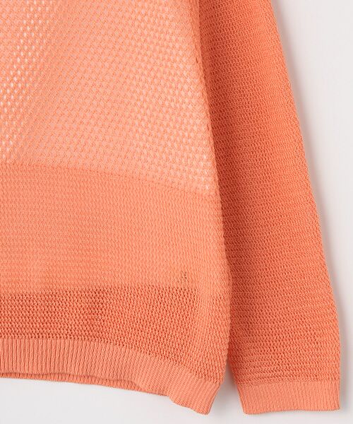 Mademoiselle NON NON / マドモアゼルノンノン その他トップス | エシカルコットンメッシュ プルオーバー＆タンクトップ[アンサンブル] | 詳細3