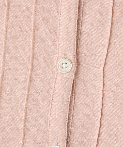 Mademoiselle NON NON / マドモアゼルノンノン シャツ・ブラウス | シャーリングツイル チュニックブラウス | 詳細1