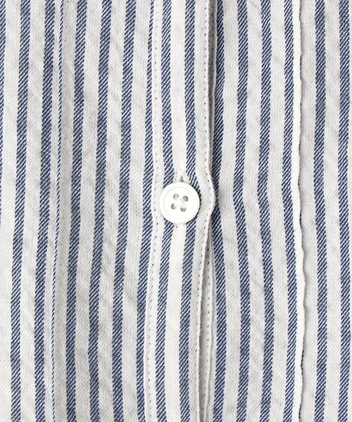 Mademoiselle NON NON / マドモアゼルノンノン シャツ・ブラウス | シャーリングツイル チュニックブラウス | 詳細8