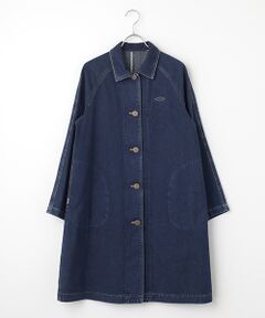 Mademoiselle NON NON 水色 トレンチコート Mademoiselle NON NON 水色 トレンチコート