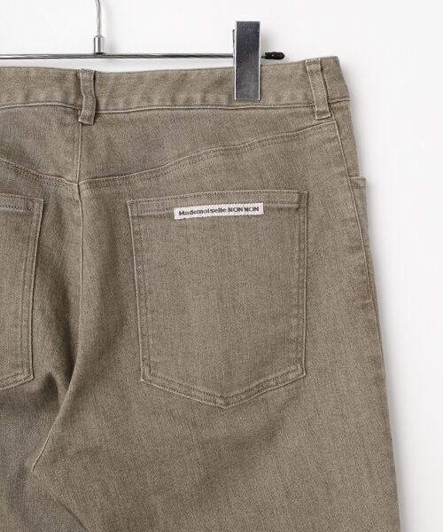 Mademoiselle NON NON / マドモアゼルノンノン デニムパンツ | スーパーパウダータッチストレッチデニムパンツ[フルレングス] | 詳細5