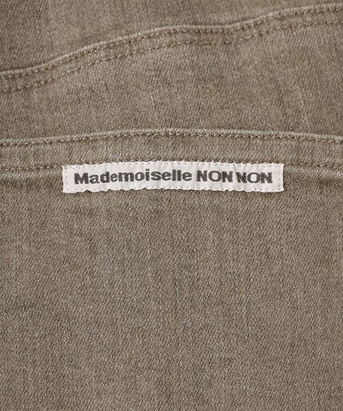Mademoiselle NON NON / マドモアゼルノンノン デニムパンツ | スーパーパウダータッチストレッチデニムパンツ[フルレングス] | 詳細8