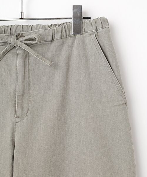 Mademoiselle NON NON / マドモアゼルノンノン デニムパンツ | スーパーパウダータッチストレッチ ウエストゴムデニムパンツ[フルレングス] | 詳細3