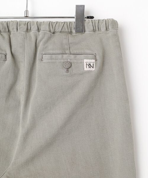 Mademoiselle NON NON / マドモアゼルノンノン デニムパンツ | スーパーパウダータッチストレッチ ウエストゴムデニムパンツ[フルレングス] | 詳細4