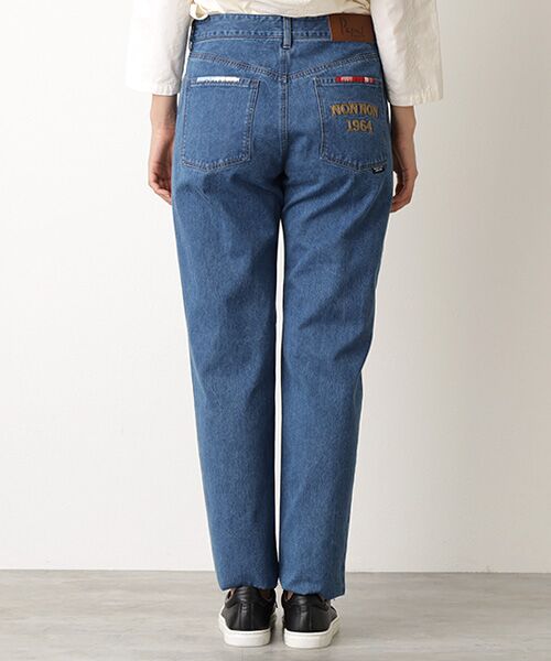 Mademoiselle NON NON / マドモアゼルノンノン デニムパンツ | トルコオーガニックデニムパンツ[フルレングス] | 詳細10