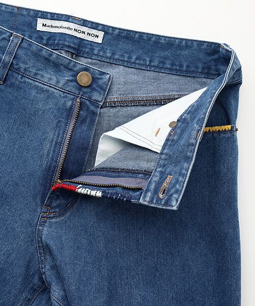 Mademoiselle NON NON / マドモアゼルノンノン デニムパンツ | トルコオーガニックデニムパンツ[フルレングス] | 詳細5