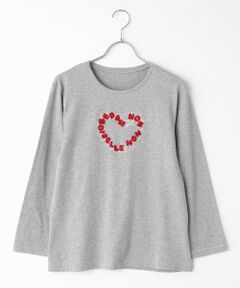 40/2 PAPAS COTTON天竺 クルーネック長袖Tシャツ （Tシャツ