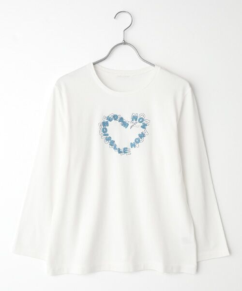 【タグ付き新品】　マドモアゼルノンノン　今季Tシャツ タグ付き新品】 マドモアゼルノンノン 今季Tシャツ Mademoiselle