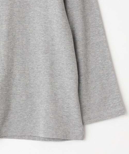 Mademoiselle NON NON / マドモアゼルノンノン Tシャツ | 甘撚りコンパクトヤーン ハートロゴTシャツ | 詳細4