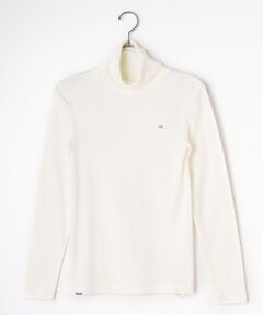 Mademoiselle NON NON / マドモアゼルノンノン カットソー | 甘撚りフライス タートルネックカットソー