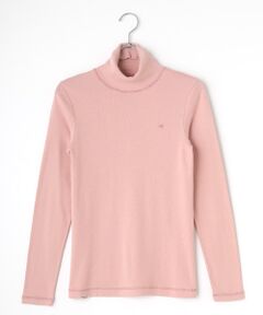 Mademoiselle NON NON / マドモアゼルノンノン カットソー | 甘撚りフライス タートルネックカットソー