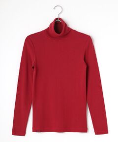 Mademoiselle NON NON / マドモアゼルノンノン カットソー | 甘撚りフライス タートルネックカットソー