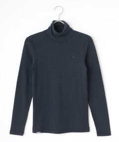 Mademoiselle NON NON / マドモアゼルノンノン カットソー | 甘撚りフライス タートルネックカットソー