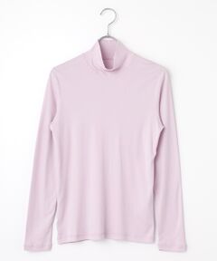 Mademoiselle NON NON / マドモアゼルノンノン カットソー | オーガニック甘撚りフライス 無地&ボーダーハイネックカットソー