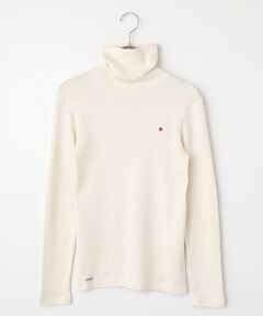 Mademoiselle NON NON / マドモアゼルノンノン カットソー | 甘撚りパラナフライス タートルネックTシャツ