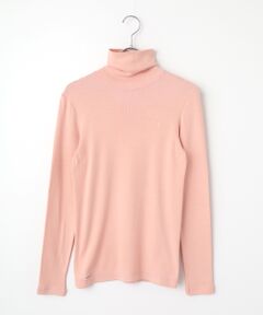 Mademoiselle NON NON / マドモアゼルノンノン カットソー | 甘撚りパラナフライス タートルネックTシャツ