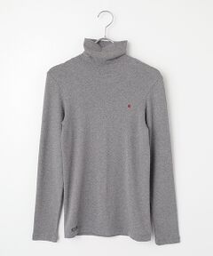 Mademoiselle NON NON / マドモアゼルノンノン カットソー | 甘撚りパラナフライス タートルネックTシャツ