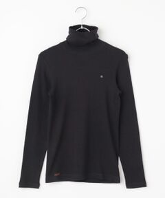 Mademoiselle NON NON / マドモアゼルノンノン カットソー | 甘撚りパラナフライス タートルネックTシャツ