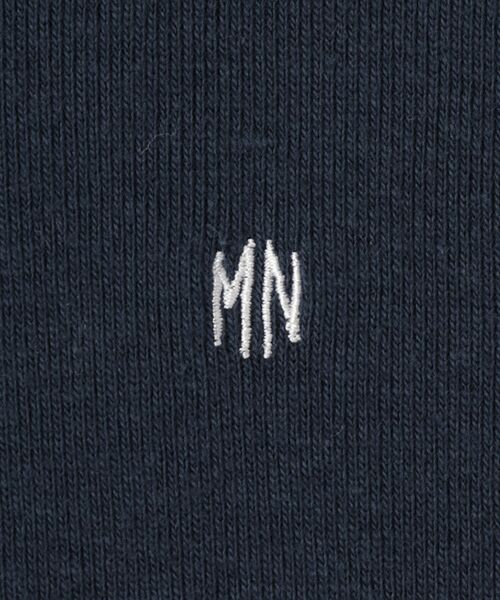 Mademoiselle NON NON / マドモアゼルノンノン カットソー | 甘撚りパラナフライス タートルネックTシャツ | 詳細12