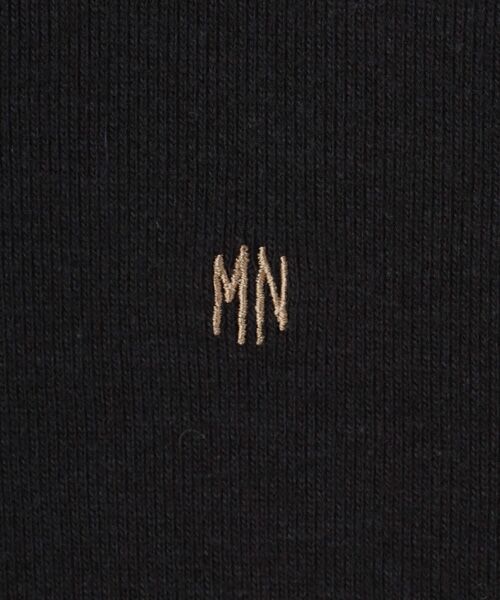 Mademoiselle NON NON / マドモアゼルノンノン カットソー | 甘撚りパラナフライス タートルネックTシャツ | 詳細13