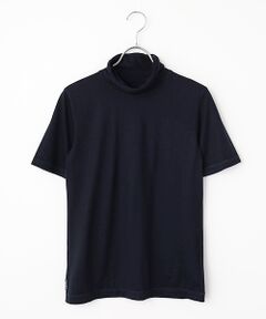 Mademoiselle NON NON / マドモアゼルノンノン カットソー | ウォッシャブルウールアロマ天竺 2重衿ハイネックTシャツ