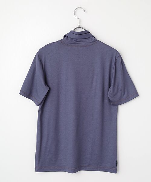 Mademoiselle NON NON / マドモアゼルノンノン カットソー | ウォッシャブルウールアロマ天竺 2重衿ハイネックTシャツ | 詳細1