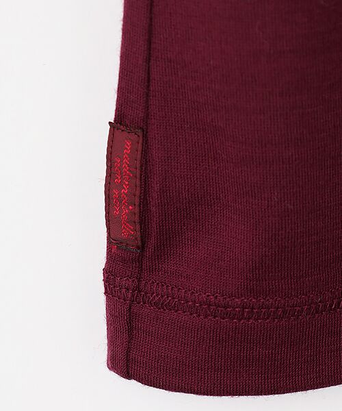 Mademoiselle NON NON / マドモアゼルノンノン カットソー | ウォッシャブルウールアロマ天竺 2重衿ハイネックTシャツ | 詳細8