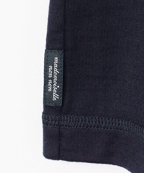Mademoiselle NON NON / マドモアゼルノンノン カットソー | ウォッシャブルウールアロマ天竺 2重衿ハイネックTシャツ | 詳細10