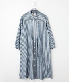 Mademoiselle NON NON リネンシャツワンピース Mademoiselle NON NON リネンシャツワンピース Mademoiselle NON