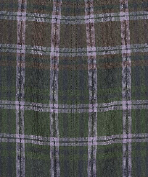 Mademoiselle NON NON / マドモアゼルノンノン ロング・マキシ丈ワンピース | コットンドビーチェックワッシャー バックリボンジャンパースカート | 詳細8