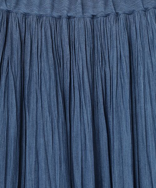 Mademoiselle NON NON / マドモアゼルノンノン ロング・マキシ丈スカート | エステル杢調 ランダムプリーツロングティアードスカート | 詳細11