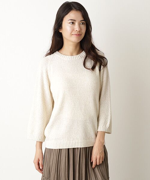 Mademoiselle NON NON / マドモアゼルノンノン ニット・セーター | ファンシーMIX プルオーバーニット | 詳細5