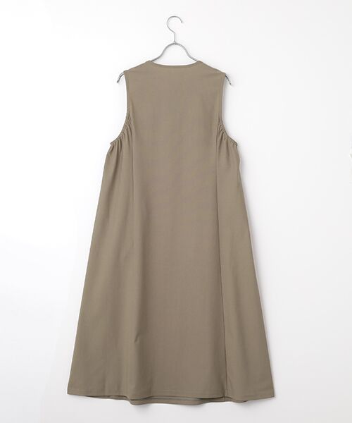 Mademoiselle NON NON / マドモアゼルノンノン ロング・マキシ丈ワンピース | 吊り風裏毛 ジャンパースカート | 詳細1