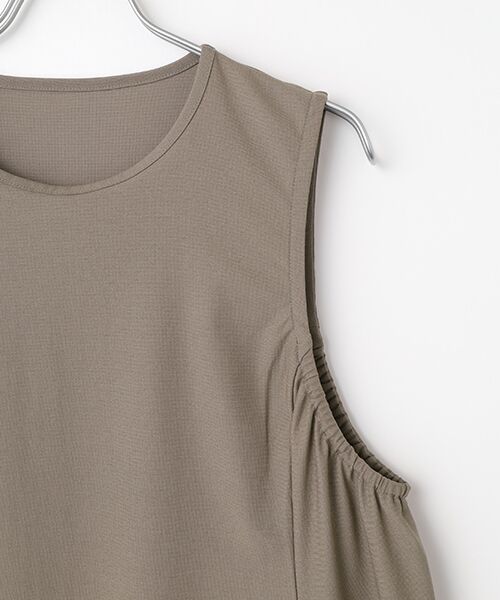 Mademoiselle NON NON / マドモアゼルノンノン ロング・マキシ丈ワンピース | 吊り風裏毛 ジャンパースカート | 詳細2