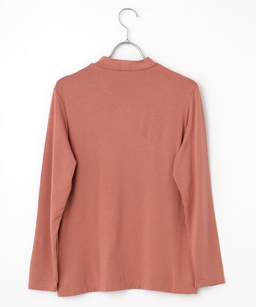 Mademoiselle NON NON / マドモアゼルノンノン カットソー | レナー先染ベア天竺 ハイネックカットソー | 詳細2