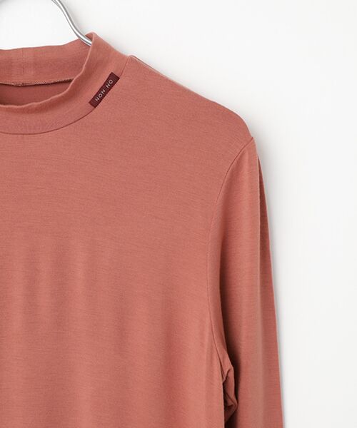 Mademoiselle NON NON / マドモアゼルノンノン カットソー | レナー先染ベア天竺 ハイネックカットソー | 詳細3