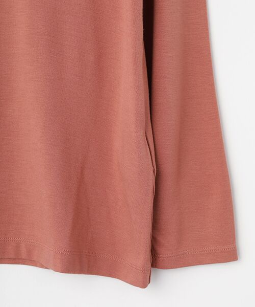 Mademoiselle NON NON / マドモアゼルノンノン カットソー | レナー先染ベア天竺 ハイネックカットソー | 詳細4