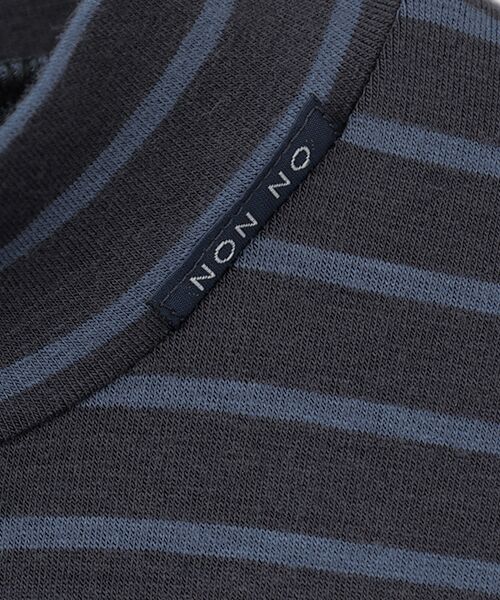 Mademoiselle NON NON / マドモアゼルノンノン カットソー | レナー先染ベア天竺 ハイネックカットソー | 詳細8