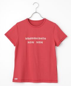 mademoiselle non non 長袖Tシャツ Mサイズ バーガンディ mademoiselle non non 長袖Tシャツ Mサイズ バーガンディ